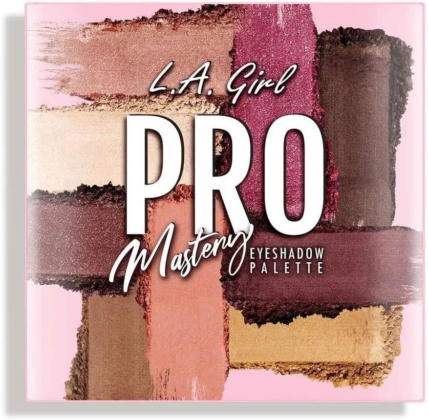 Палетка теней для век L.A. Girl Pro Mastery Eyeshadow Palette 16 оттенков, матовые и с шиммером, 35 г
