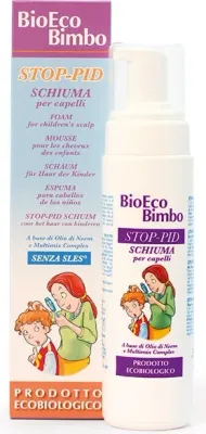 Пена-шампунь Bema Cosmetici Bio Stop-Pid детская, с маслами чабреца и нима, 200 мл