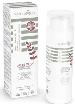Bema Cosmetici Nature Up масляное молочко для снятия макияжа с авокадо арганой и гамамелисом 150 мл