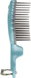 Щётка для волос Tangle Angel Baby Brush Blue детская, в виде брелока, синяя, 1 шт — фото 3