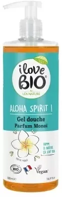 Гель для душа I Love Bio Монои, с дозатором, органический, 500 мл
