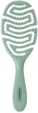 Щётка для волос Titania Flex Brush ультрагибкая, из переработанного пластика, 24 см, зелёная — фото 1