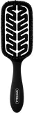 Щётка для волос Titania Flex Paddle Brush для распутывания и блеска, чёрная, 26 см — фото 1
