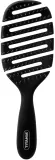Щётка для волос Titania Flex Brush ультрагибкая, массажная, чёрная, 24 см — фото 1