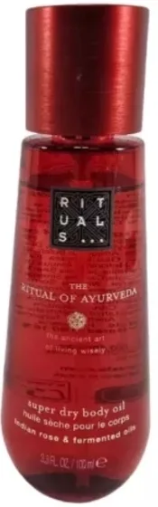 Масло для тела сухое Rituals The Ritual of Ayurveda Super Dry Body Oil 100 мл