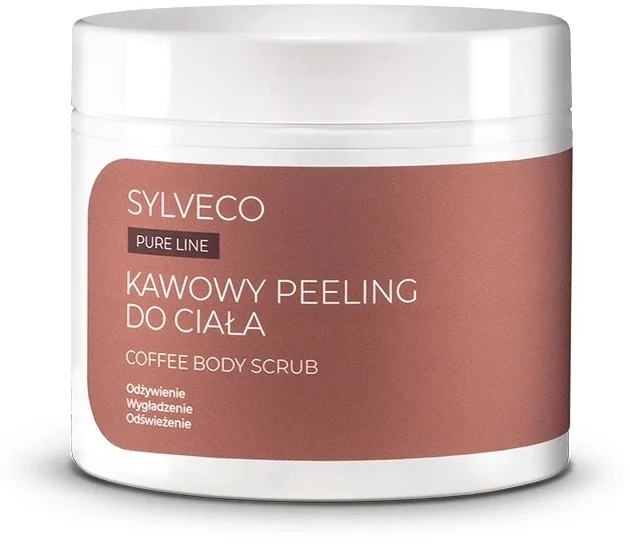 Sylveco Sylveco Pure Line Coffee Body Scrub - Скраб для тела Coffee линейки Pure Line с кофе, 400 мл