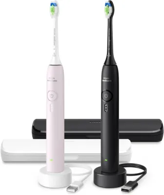 Набор электрических зубных щеток Philips Sonicare HX4072/42 Series 3100 2 шт
