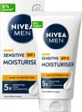 Крем для лица NIVEA MEN Sensitive мужской увлажняющий SPF 15 75 мл — фото 2
