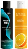 Мужской набор ErthSkin London цитрусовый гель для душа и гель Fresh Men 2 шт по 300 мл — фото 1