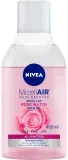 NIVEA MicellAIR двухфазная мицеллярная вода для снятия водостойкого макияжа с лица и глаз 400 мл — фото 1