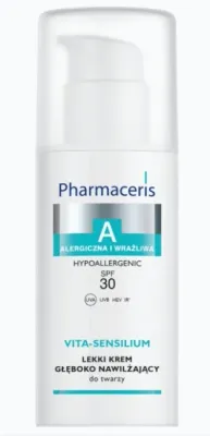 Крем для лица Pharmaceris A Vita Sensilium увлажняющий SPF 30 50 мл