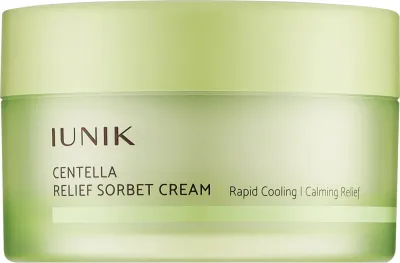 Крем-сорбет для лица IUNIK Centella Relief с центеллой успокаивающий 50 мл