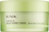 Крем-сорбет для лица IUNIK Centella Relief с центеллой успокаивающий 50 мл — фото 1