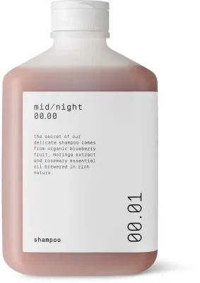 Шампунь Mid/night 00.00 для всех типов волос, с жожоба и рисом, 300 мл