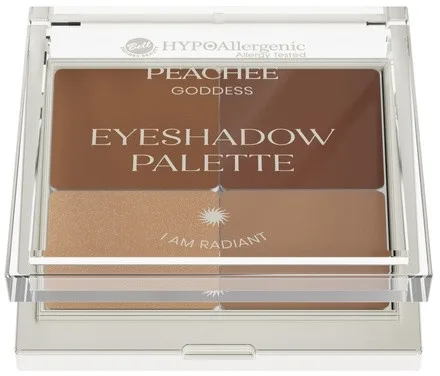 Палетка теней Bell HypoAllergenic x Peachee Eyeshadow Palette 4 оттенка
