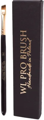 Большая скошенная кисть для бровей Wonder Lashes WL Pro Brush 4 широкая
