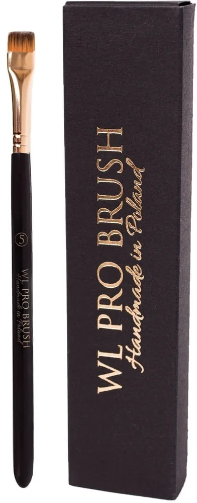 Плоская кисть для бровей Wonder Lashes WL Pro Brush 5 с прямым краем