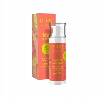 Ночная сыворотка для лица Clochee Pure Retinol Night Serum с ретинолом и церамидами, 30 мл
