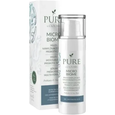 Сыворотка для лица Clochee Pure Microbiome Prebiotic мультиувлажняющая, с пребиотиками, 30 мл