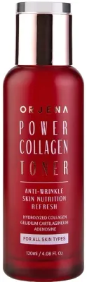 Тоник для лица Orjena Power Collagen Toner с коллагеном, 120 мл