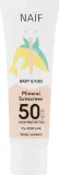 Детский солнцезащитный крем Naif Baby & Kids SPF50 без отдушек водостойкий 30 мл — фото 1