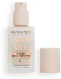 Тональная основа-сыворотка Makeup Revolution Skin Silk Serum Foundation, 23 мл — фото 3