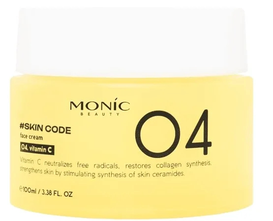 Крем для лица Monic Beauty Skin Code 04 с витамином C 100 мл