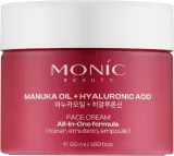 Крем для лица Monic Beauty All-in-One с маслом мануки и гиалуроновой кислотой 50 мл — фото 1