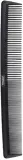 Гребень для волос Titania Carbon Universal Comb 1801/C карбоновый, чёрный, 22,5 см — фото 2