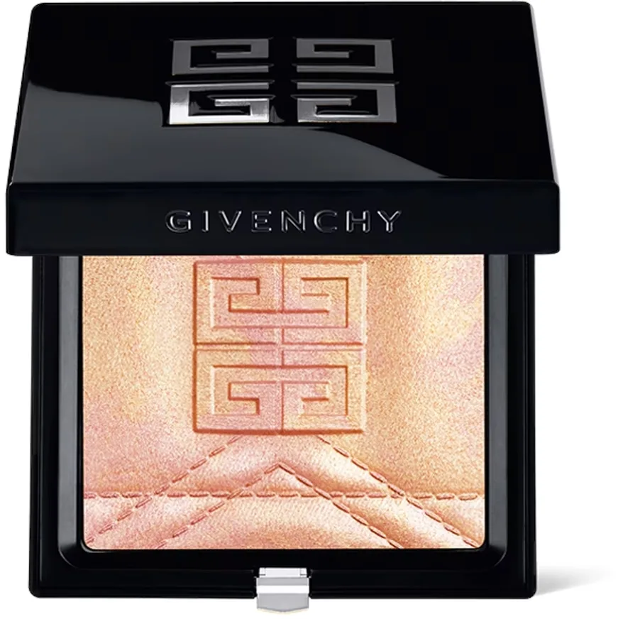 Пудра-хайлайтер для лица Givenchy Prisme Libre двухцветная, с эффектом сияния, 9 г, оттенок 002 - Rosy Gold