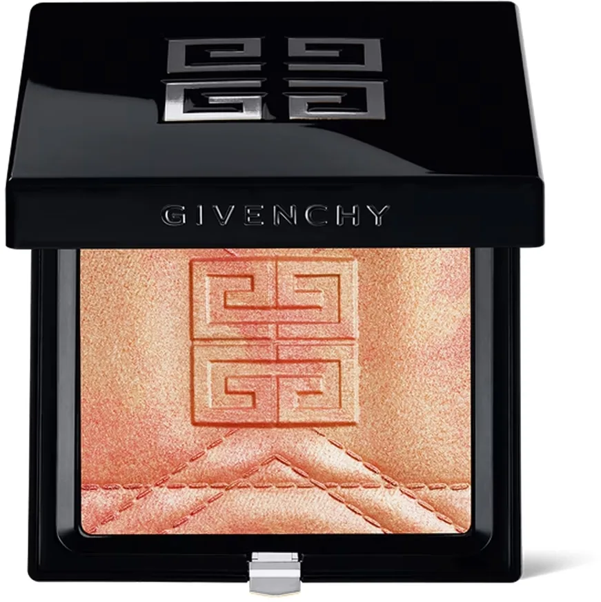Пудра-хайлайтер для лица Givenchy Prisme Libre двухцветная, с эффектом сияния, 9 г, оттенок 004 - Coral Copper