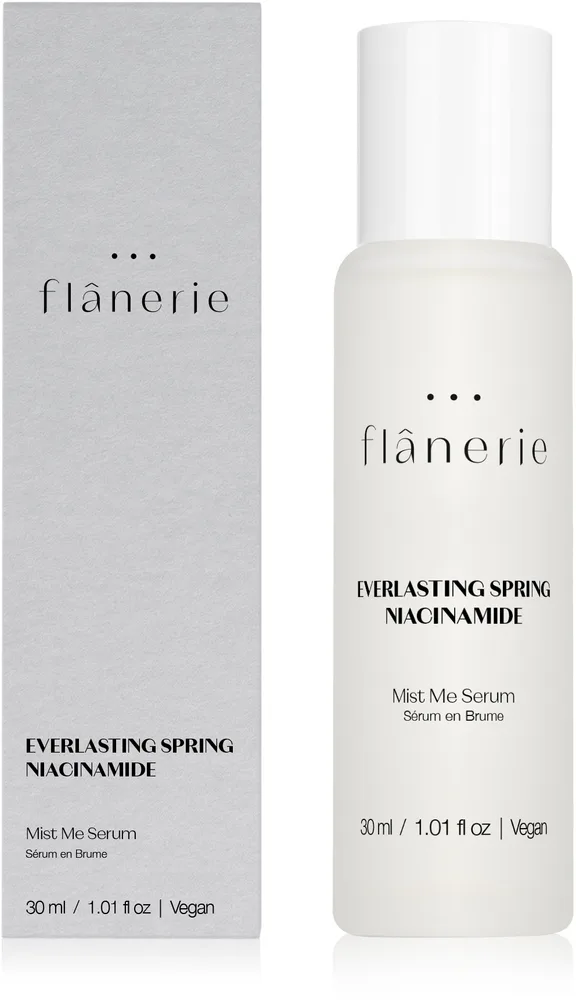 Сыворотка-спрей для лица Flanerie Mist Me увлажняющая, с ниацинамидом и гиалуроновой кислотой, 30 мл
