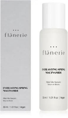 Сыворотка-спрей для лица Flanerie Mist Me увлажняющая, с ниацинамидом и гиалуроновой кислотой, 30 мл