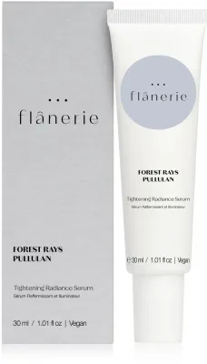 Сыворотка для лица Flanerie Forest Rays укрепляющая, осветляющая, с пуллуланом и ниацинамидом, 30 мл