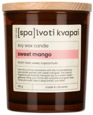 Свеча ароматическая Spalvoti Kvapai