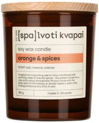 Свеча ароматическая Spalvoti Kvapai