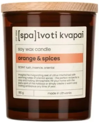 Свеча ароматическая Spalvoti Kvapai
