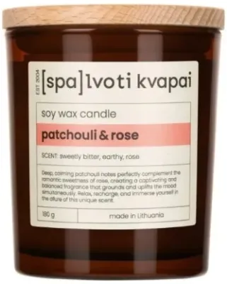 Свеча ароматическая Spalvoti Kvapai