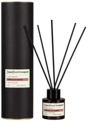 Аромадиффузор для дома Spalvoti Kvapai Home Fragrance Diffuser Tobacco & Amber 50 мл
