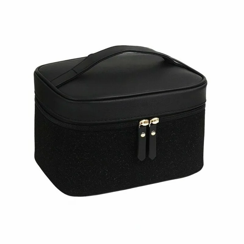 Косметичка KillyS Black Velvet размер M черный велюр