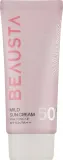 Крем для лица Beausta Mild Sun Pink Tone-Up солнцезащитный тонирующий SPF 50+ 50 мл — фото 1