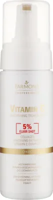 Пенка для умывания Farmona Professional Vitamin C Brightening Vitamin Makeup Remover Foam витаминная, для снятия макияжа, 150 мл