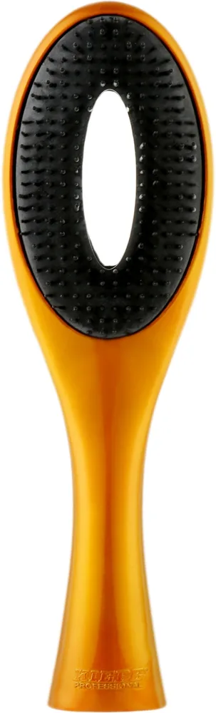 Щётка для волос Kiepe Excellence Orange с нейлоновой щетиной, распутывающая, 1 шт