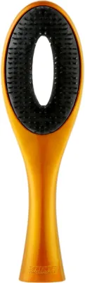 Щётка для волос Kiepe Excellence Orange с нейлоновой щетиной, распутывающая, 1 шт