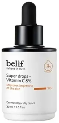 Сыворотка для лица Belif Super Drops Vitamin C с высокой концентрацией витамина C, 30 мл