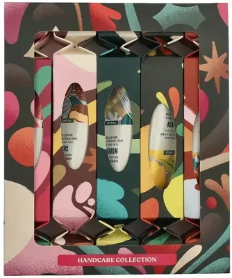 Набор для ухода за руками The Body Shop G3 Collection Hand Trio Set, крем и бальзамы, 5 продуктов