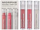 Набор блесков для губ Morphe Misbehaved Dripglass оттенки Nude Gleam Pink Mirror и So Transparent 3 шт по 3.8 мл — фото 1