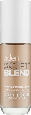 Тональный флюид Aden Cosmetics Soft Blend Liquid Foundation, 30 мл