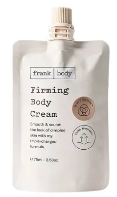 Подтягивающий крем для тела Frank Body Firming с кофеином дорожный 75 мл