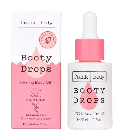 Тонизирующее масло для тела Frank Body Booty Drops с маслом кофе
